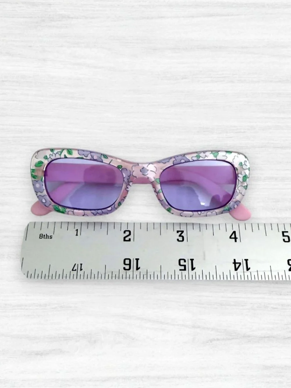 Barbie Gymboree Girls Sunglasses Lot of 4 Pink Floral Glitter Cat Eye Beach Swim